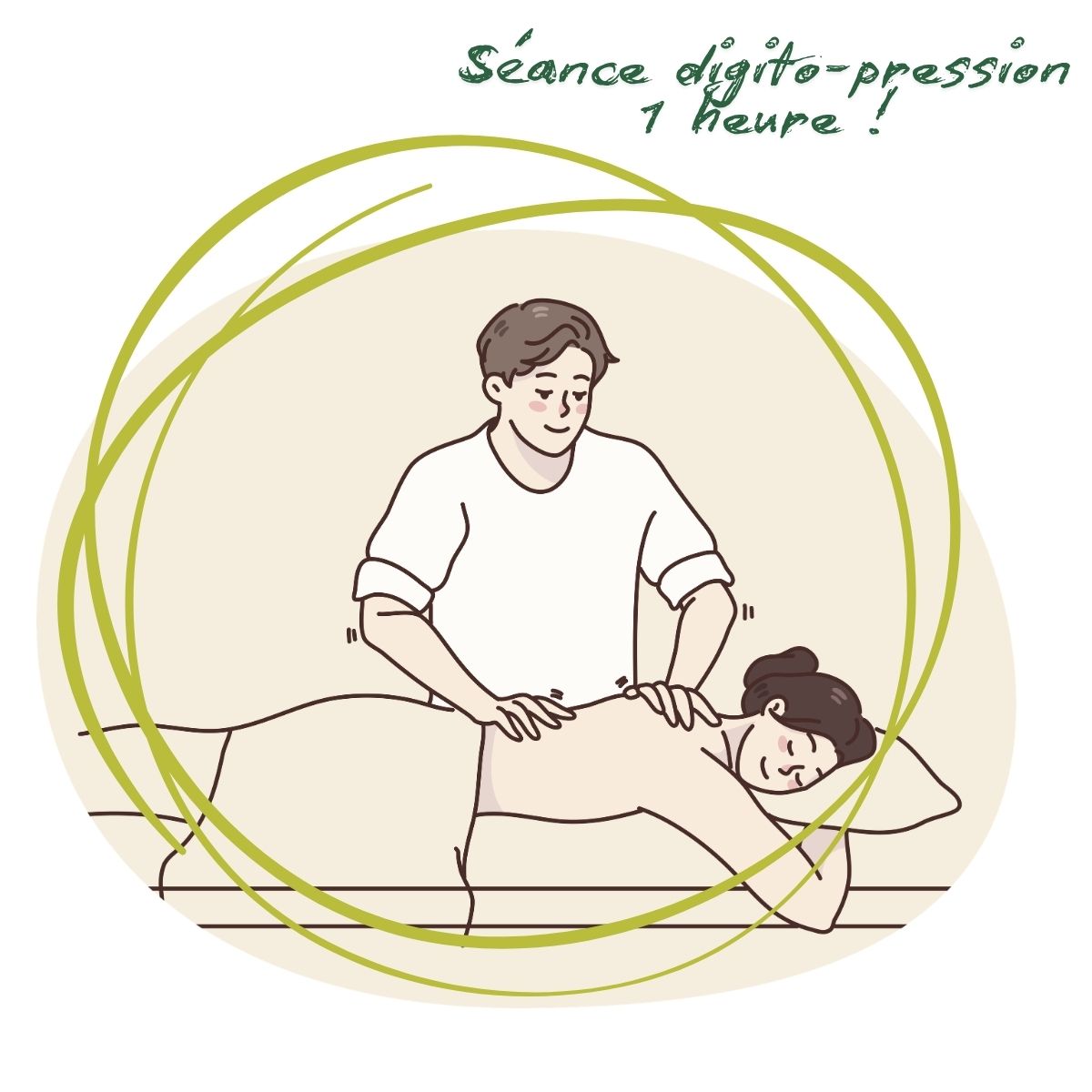 Séance 1 heure en digito-pression
